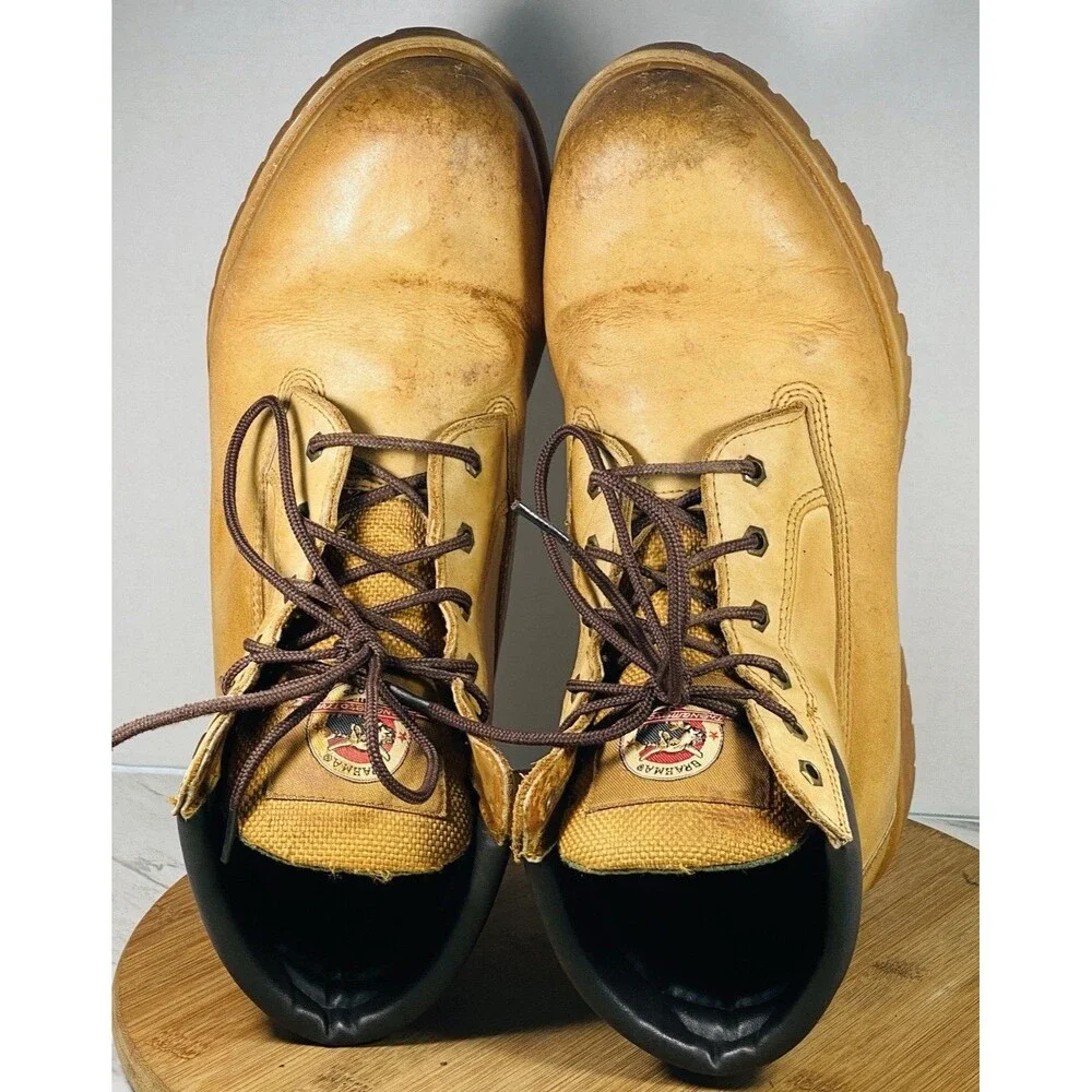 Brahma Men’s Work Boots Waterproof Leather HUBERT 2549594 Sz 12